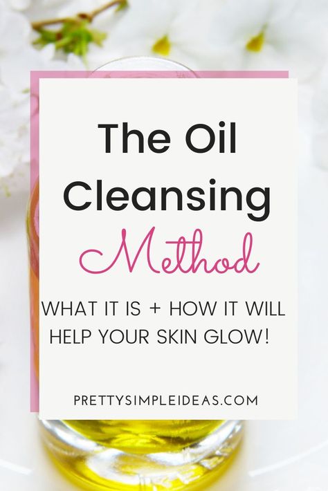 How To Cleanse Face At Home, Facial Cleansing Oil Recipe, Oil Cleansing Method Recipe, Cleansing Oil Recipe, Oil Cleanser Recipe, At Home Facials, Diy Cleansing Oil, Diy Oil Cleanser, Home Facials