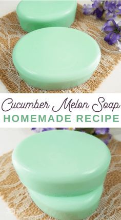 Rose Soap Recipe, Making Soaps, Cucumber Soap, Easy Soap Recipes, Diy Soap Recipe, Handmade Soap Recipes, Lemon Soap, Soap Making Recipes, Soap Ideas