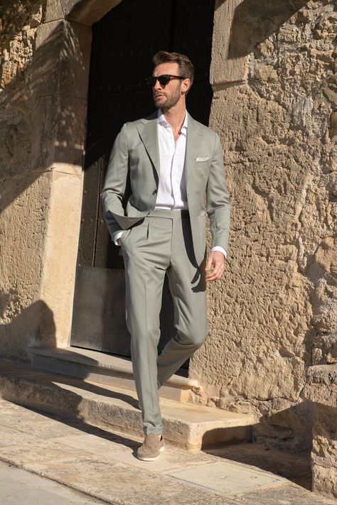 Wedding Men’s Italian Wedding Suit, Man Suit Wedding Guest, Men’s Summer Suit Wedding, Mens Wedding Suits Summer, Italian Mens Suits, Wedding Suits Men Summer, Italian Summer Suit, Mens Summer Suits Wedding Guest, Italian Wedding Guest Outfit Men