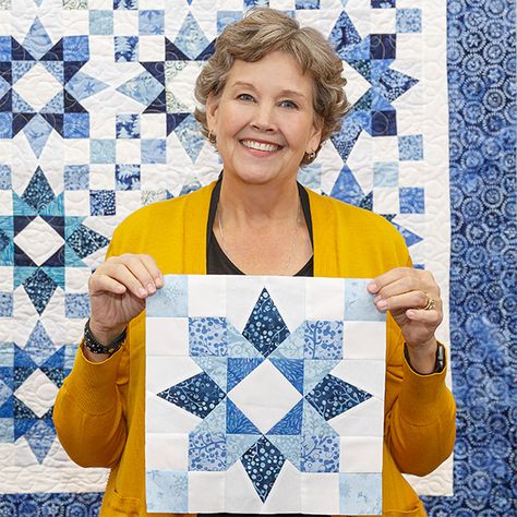 Quilt Patterns Free Missouri Star Quilt, Two Color Quilt Blocks Free Pattern, Quilt Patterns With Stars, Msqc Quilt Patterns, Nine Patch Star Quilt Patterns, Star Block Quilt Patterns, Star Quilts Patterns Free, Star Blocks For Quilts, Winter Quilt Blocks