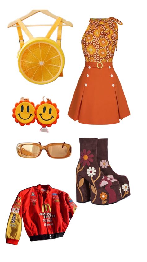 Fruit Inspired Outfit, Spirit Week, Outfit Inspirations, Lookbook, Outfit Ideas, Cute Outfits, Fruit, My Style, Clothes