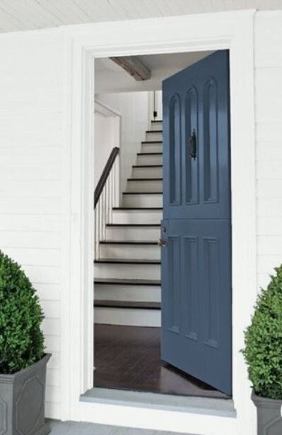 Grayish Blue Paint Colors, Pale Blue Paint Colors, Light Blue Paint Colors, Van Deusen Blue, Benjamin Moore Blue, Blue Nova, Light Blue Paints, Color Combinations Paint, Blue Paint Colors