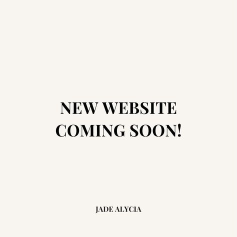 Exciting news…Our new website is coming soon!🎉 Follow us for up to date details on when our new website will be launching. Our current site is under construction and is not accepting any new orders. Website Coming Soon, New Website, Exciting News, Up To Date, Under Construction, Follow Us, Coming Soon, How To Find Out, Jade