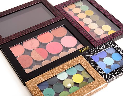 Z Palette (Large, Pro, 4U, Small, Dome) Reviews & Photos Z Palette, Magnetic Palette, Makeup Shades, Makeup Hacks Tutorials, Glitter Makeup, Beauty Lover, Makeup Palette, Makeup Goals, Beauty Bar