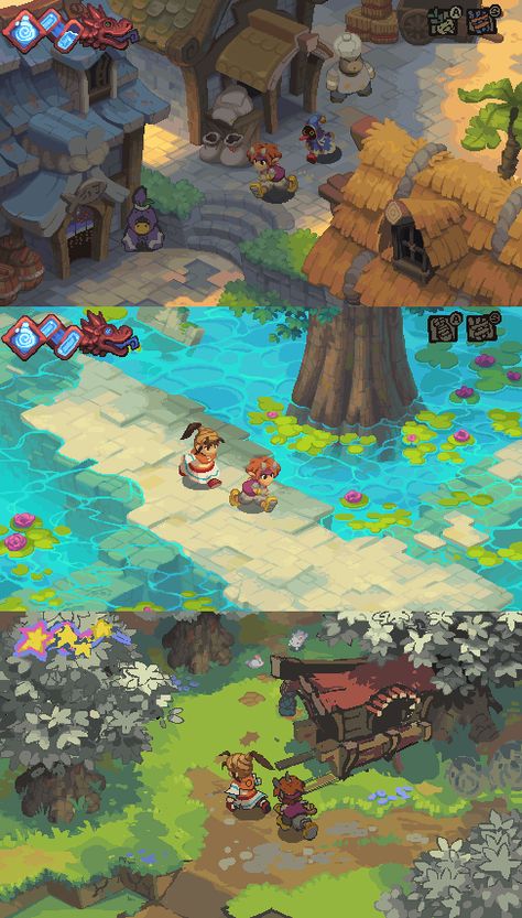 Isometric Environment Concept Art, 2d Rpg Game, Game Art Tutorial, Pixel Concept Art, Isometric Game Design, Isometric Pixel Art Character, Isometric Game Art, 2d Game Design, Pixel Game Art