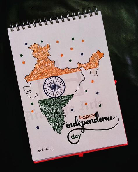 75th independence day🇮🇳🇮🇳🇮🇳 75th Independence Day India Drawing, Independence Day Flag Drawing, 15 Aug Drawing, Independence Day Poster Drawing Easy, Sketch For Independence Day, Independent Day Mandala Art, Independence Day Drawing Sketch, Independence Drawing Ideas, Independence Day Doodle Art