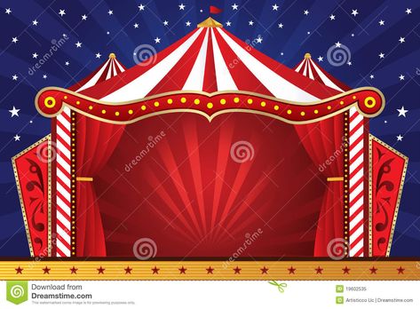 Photo about A illustration of a circus background. Illustration of circus, background, american - 19602535 Circus Curtains, Theater Jokes, Circus Stage, Circus Decor, Circus Background, Theatre Jokes, Circus Decorations, Night Theme, Backdrops Kids