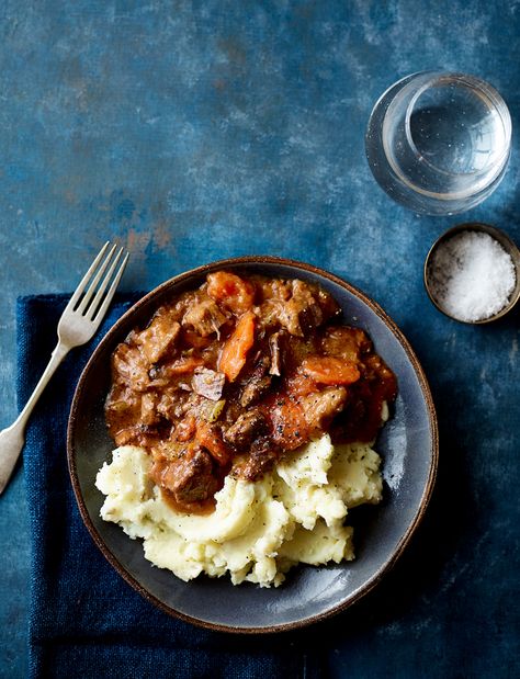 Make a batch of our best-ever slow-cooked lamb casserole recipe at the weekend for old-school comfort whenever you need Lamb Chop Casserole, Lamb Casserole Recipes, Pressure Cooker Lamb, Lamb Casserole, Slow Cooker Lamb, Slow Cooked Lamb, Lamb Dishes, Lamb Stew, Bbc Good Food