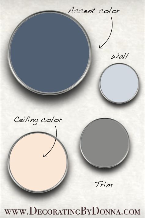 Which Colors Go With Slate Blue? Bedding For Dark Blue Walls, Grey Blue Pallete Color, Slate Blue Bedroom Decor, Colors That Compliment Slate Blue, Dark Blue Accent Wall Bedroom Color Pallets, Colors That Go With Slate Blue, Slate Blue Office Walls, Slate Blue Palette, Slate Blue Accent Wall Bedroom