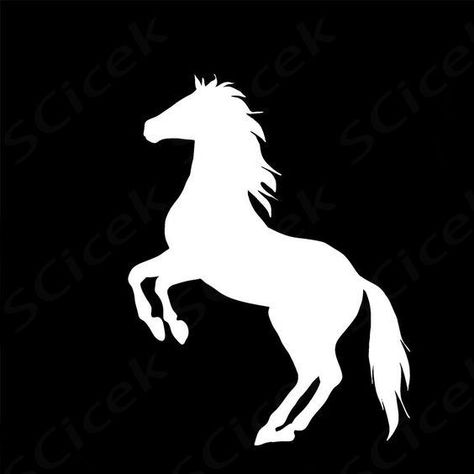 Horse Shadow, Rearing Horse, Cricut Images, Eagle Wings, Horse Silhouette, Car Decals, Car Stickers, Nashville, Vinyl Sticker