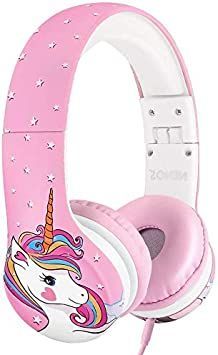 Nenos Kids Headphones Children’s Headphones for Kids Toddler Headphones Limited Volume Unicorn Unicorn Toddler Headphones, Unicorn Store, Kids Computer, Cute Headphones, Unicorn Fashion, Unicorn Bag, Kids Headphones, Girl Bedroom Designs