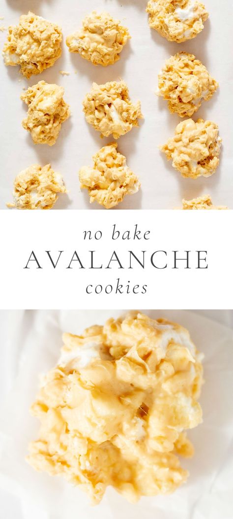 Dairy Free Dessert No Bake, No Bake Gluten Free Cookies, No Bake Cookies Dairy Free, Dairy Free No Bake Cookies, Cornflake Cookies No Bake, Avalance Cookies, No Bake Avalanche Cookies, Gluten Free No Bake Cookies, Preacher Cookies