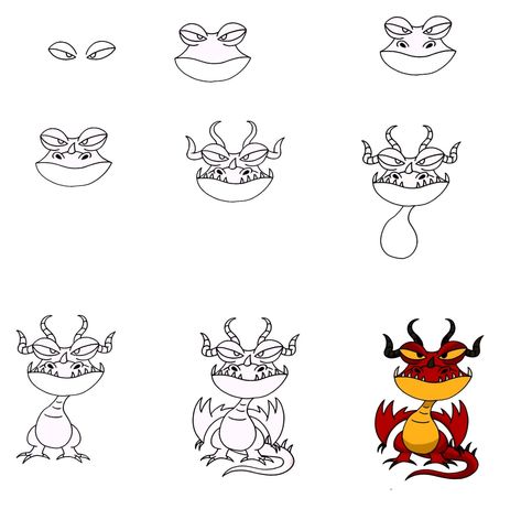 How To Draw Hookfang In 9 Simple Steps 1 Hookfang Drawing, Lol Coloring Pages, Lol Coloring, Drawing Software, Draw Two, Starting From The Bottom, Learn How To Draw, Yellow Eyes, Basic Shapes