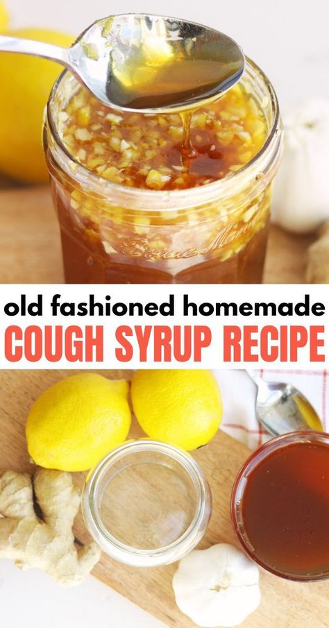 Cough Syrup Recipe, Homemade Cough Syrup, Best Cough Remedy, Homemade Cough Remedies, Herbal Remedies Recipes, Cold And Cough Remedies, Sick Remedies, Homemade Syrup, Cold Sores Remedies