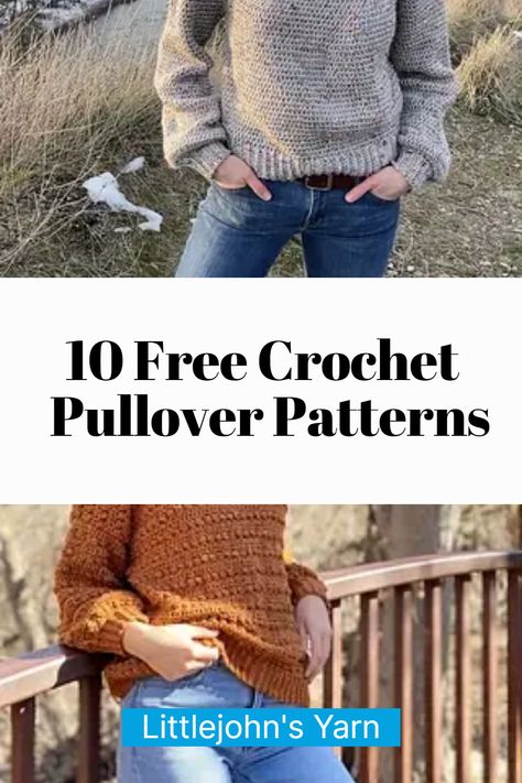 Dive into a world filled with creativity and warmth as we explore the art of crochet pullover patterns. From beginner-friendly designs to intricate masterpieces, we'll take you on a journey to create your very own cozy and chic crochet pullover. #crochetpullovers #crochetsweaters #crochetsweaterpatterns Crochet Pullover Pattern Free Women, Crochet Jumpers For Women, Free Crochet Jumper Patterns, Free Crochet Sweater Patterns For Women, Chunky Crochet Sweater Pattern Free, Crochet Pullover Pattern Free, Crochet Jumper Free Pattern, Crochet Sweater Pattern Free Women, Crochet Jumper Pattern