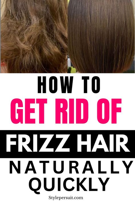 Frizzy hair can be a real struggle, especially when you're aiming for smooth and manageable locks. While there are numerous commercial products available to combat frizz, sometimes the best solutions can be found right in your kitchen. Click to discover the seven effective home remedies for frizzy hair: Remedies For Frizzy Hair, Rid Of Frizzy Hair, Frizzy Hair Solution, Tame Frizzy Hair, Frizzy Hair Remedies, Frizzy Hair Tips, Haircuts For Frizzy Hair, Whimsical Hair, Easy Care Hairstyles