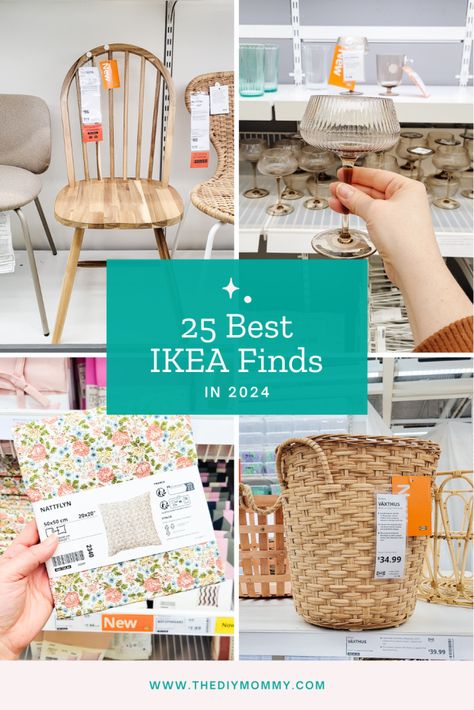 25 Best New IKEA Finds in 2024 Ikea Farmhouse Hacks, Lantliv Ikea Hack, Ikea Products Home Decor, New Ikea 2024, Ikea Farmhouse Decor, Ikea Nereby Hack, Ikea Gift Ideas, Ikea Cottagecore, Ikea Cricut