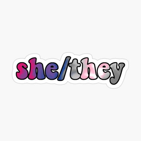 She They, Bi Art, Demigirl Art, Lgbtq Quotes, Gay Memes, Lgbt Art, Lgbt Pride, Lgbtq Pride, Aesthetic Images