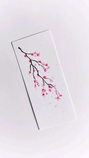 Easy watercolor bookmark DIY [Video] | Book art diy, Diy watercolor painting, Watercolor paintings tutorials Cute Watercolor Bookmarks Ideas, Paint Bookmarks Diy, Easy Bookmarks Diy Painting, Water Painting Bookmarks, Watercolor Bookmarks Flower, How To Paint Bookmarks, Valentine Watercolor Bookmarks, Watercolor Paint Bookmark, Bookmarks Watercolor Easy