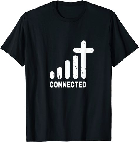 Solid colors: 100% Cotton; Heather Grey: 90% Cotton, 10% Polyester; All Other Heathers: 50% Cotton, 50% Polyester Imported Machine Wash The perfect Christian gift idea for Christ followers, christians and church groups. An Inspirational christian gift for all religious men women family friends who praise Christ worship. A nice present for everyone who is reading bible, praying in church, believe in Christians faith, Christianity religion and Christianity. Lightweight, Classic fit, Double-needle Nice T Shirt Design, Simple Christian Shirt Designs, Men's Funny T-shirts, Worship Tshirt Ideas, Funny Religious Shirts, Trending Christian Tshirts, Tshirt Design Christian Faith, Cute School Shirt Designs, Christian T Shirt Designs Graphics