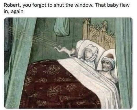 Funny Medieval, Medieval Memes, Historical Humor, Funny Art History, Classical Art Memes, History Jokes, Old Memes, Art Jokes, History Humor