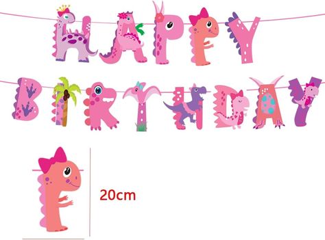 3rd Birthday Dinosaur Party Girl, Pink Dinosaur Themed Birthday Party, Pink Dinosaur Birthday Party Decorations, Pink Dinosaur Party Invitations, Three Rex Birthday Banner, Girls Dinosaur Birthday Party Amazon.com, Dinosaur Banner, 3rd Birthday Party, Pink Dinosaur