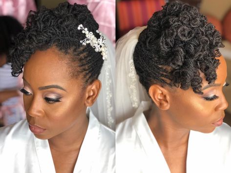 Wedding Hairstyles For Microlocs, Sisterlocks Updo Wedding, Sister Locs Bridal Styles, Microlocs Bridal Hairstyles, Sisterlocs Bridal Hairstyles, Microloc Styles For Wedding, Sisterlocks Bridal Hairstyles, Sisterlock Wedding Hairstyles, Micro Locs Wedding Hairstyles