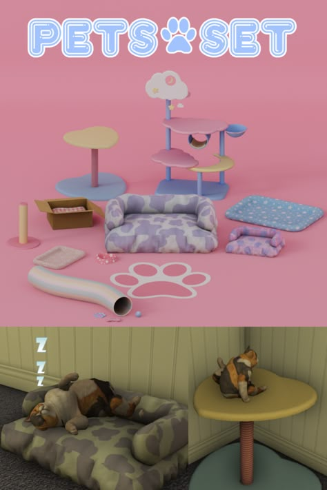 *Photo and CC Creation Credits: @Mechtasims Mechtasims Sims 4, Sims4 Pet Clothes Cc, Sims 4 Cc Cats And Dogs Clothes, Sims 4 Cc Mods Pets, Sims 4 Cc Pets Furniture Patreon, Sims 4 Cc Pets Bed, Sims 4 Cc Cats And Dogs Mod, Sims 4 Cc Cats And Dogs Patreon, Sims 4 Dog Kennel Cc