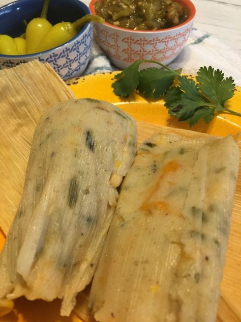 Green Chili Cheese Corn Tamales, Corn Tamales Recipe Mexico, Tamales Recipe Cheese Green Chilis, New Mexico Tamales, Green Chile Cheese Tamales, Green Chili And Cheese Tamales, Corn Tamales Recipe, Cheese Tamales Recipe, Green Chili Corn