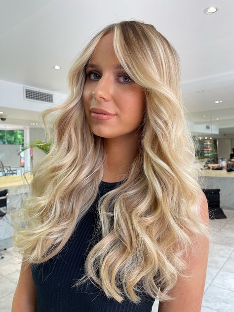 Full Head Bleach And Toner, Full Head Of Blonde Foils, Blonde Hair With Toner, Full Head Of Foils Blonde, Blonde Half Head Foils, Full Head Babylights Blonde, Blonde Full Head Highlights, Full Head Blonde Foils, Full Head Of Blonde Highlights