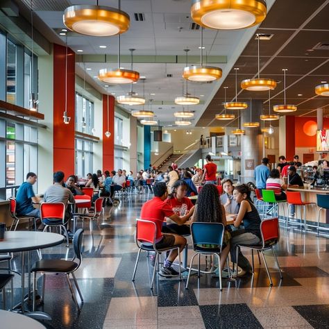 Cafeteria College, University Cafeteria, School Cafeteria, Life Pictures, Life Photo, Student Life, High Quality Images, Most Popular, University