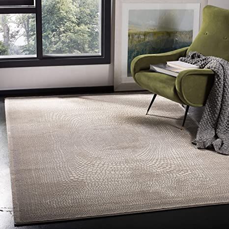 Safavieh Meadow Collection MDW333A Modern Abstract Non-Shedding Stain Resistant Living Room Bedroom Area Rug 10'6" x 14' Ivory/Grey Soft Rug, Ivory Rug, Abstract Rug, Indoor Area Rugs, Online Home Decor Stores, Contemporary Decor, Grey Rugs, Grey Area Rug, Rugs Online