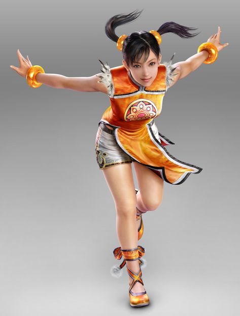 Ling Xiaoyu | Tekken 6 Xiaoyu Tekken, Tekken Wallpaper, Street Fighter Tekken, Female Martial Artists, Fighter Girl, Tekken 7, Martial Artists, Retail Market, Video Game Characters