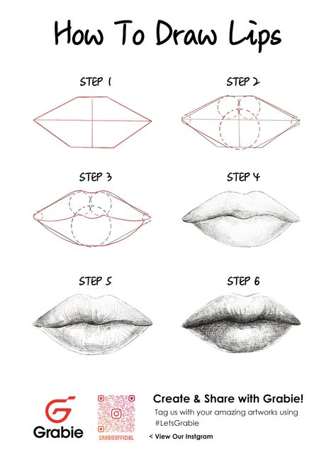 Lip Anatomy Drawing, How To Draw Lips, Lips Sketch, Draw Lips, Sea Glass Art Diy, Facial Proportions, Lip Drawing, Sketching Tips, Mouth Drawing