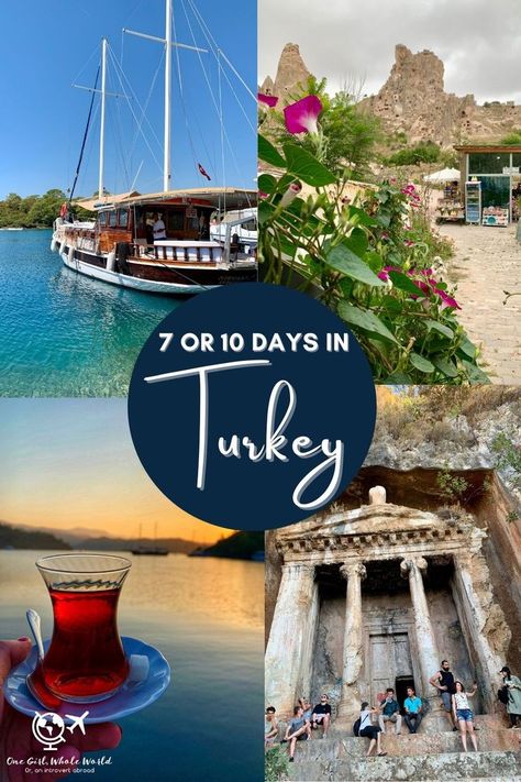 Turkey Itinerary, Greece Culture, Turkey Vacation, Turkey Travel Guide, Turkey Tour, Greece Beach, Sailing Trips, Greece Holiday, Visiting Greece