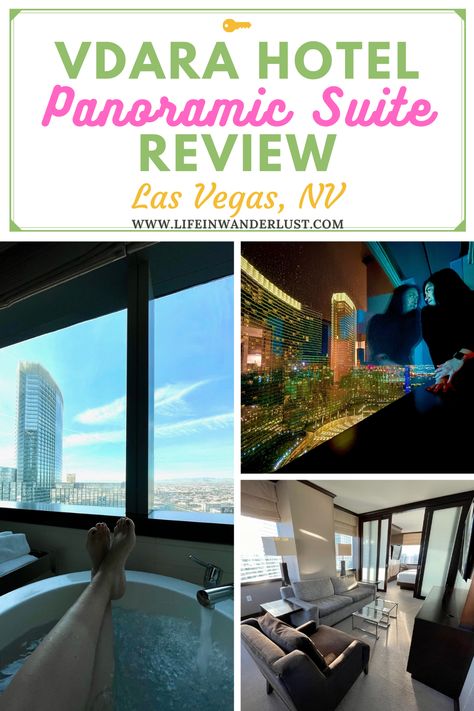 Vdara Hotel Las Vegas Review of the Panoramic Suite by Life in Wanderlust Best Hotel In Vegas, Hotels In Las Vegas, Vdara Las Vegas, Vdara Hotel, Vdara Hotel Las Vegas, Las Vegas Suites, Las Vegas Hotels On The Strip, Beautiful Places In Usa, Circa Hotel Las Vegas