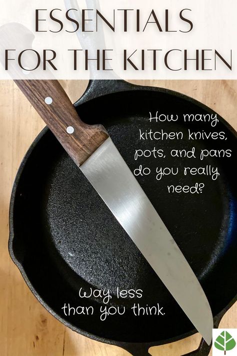 Essentials for the Home Kitchen How Many Dishes Do I Really Need, Kitchen Items List, Kitchen Basics, Must Have Kitchen Gadgets, Cooking Utensil, La Food, Kitchen Pot, Cooking Basics, Cooking Pan