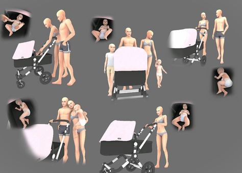 Sims 4 Couple Walking Poses, Sims 4 Poses, Sims 4 Couple Poses, Toddler Poses, Sims 4 Piercings, Sims 4 Blog, Sims Baby, 4 Poses, Sims 4 Family