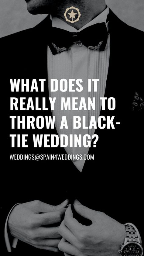 Black-Tie Wedding White Tie Vs Black Tie Dress Code, Black Tie Optional Men Wedding, Black Tie Forest Wedding, Black Tie Wedding On A Budget, Black Tie Old Money Wedding, Chic Black Tie Wedding, Black Tie Wedding Suit, Black Tie Formal Men, Wedding Guests Wearing Black