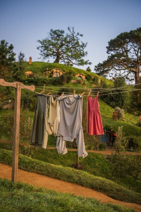 Live In Germany, Hobbit Hole, Hobbit House, The Shire, Washing Line, Anne Of Green Gables, Clothes Line, Hello There, Middle Earth