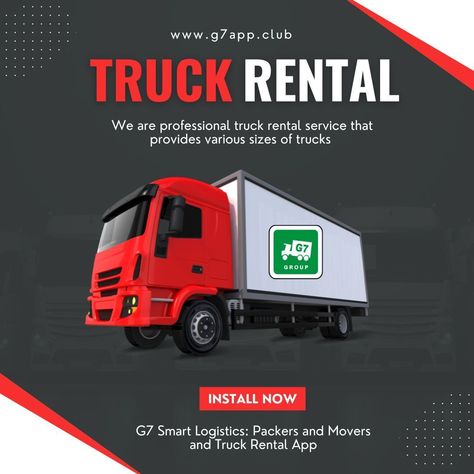 #Truck #Booking App: Hire Trucks or Any Goods Vehicle on Rent and SAVE up to 30% with India's No. #1 Free Android App G7  If you're looking for an online #tempo booking app to help you find the best truck #rental rates, look no further than to try G7 Smart #Logistics App. This app offers users access to a wide variety of trucks from small #delivery vans to massive #tractor-trailers, all at the best possible rates. Truck Renting Format, Truck Delivery Format, Truck Rental Billing Format, Truck Sale And Rent Format, Truck Rental Format, Trucks For Sell Format, Truck Seller Format For Client, Truck Rental Format For Client, Truck Renting Format For Yahoo