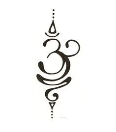 Hindu symbols, Hindus and Third eye on Pinterest Sister Tattoo Designs, Yoga Tattoos, Polynesian Tattoos, Om Tattoo, Muster Tattoos, Geometric Tattoos, Geniale Tattoos, Original Tattoos, Lotus Tattoo