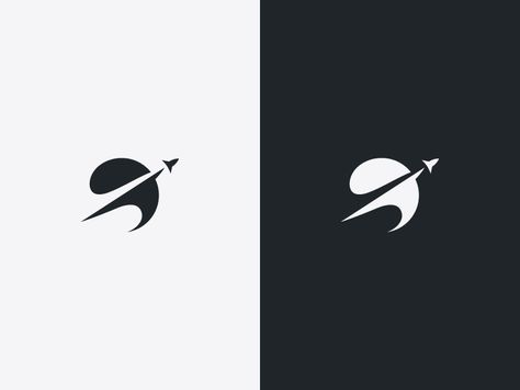 Spaceship shared via https://chrome.google.com/webstore/detail/design-hunt/ilfjbjodkleebapojmdfeegaccmcjmkd?ref=pinterest Black White Design, Spaceship Logo, Minimalistic Logo Design, Cosmic Logo, Space Branding, White Space Logo, T Logo Design, Space Logo, Iq Logo