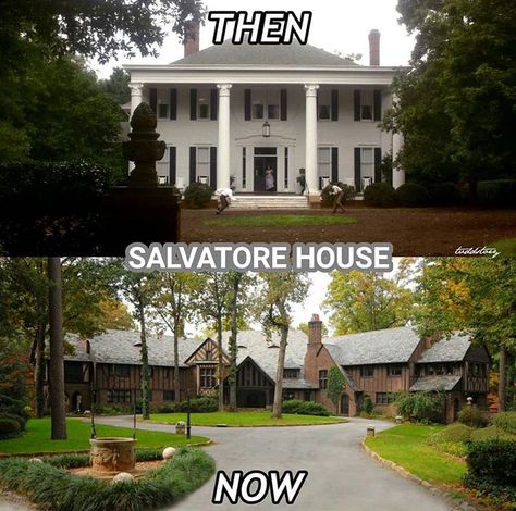 The Salvatore House 🏠 Salvatore Brothers House, The Salvatore House, Tvd House, Salvatore Mansion, Salvator Brothers, Yazan Diab, Salvatore House, Team Salvatore, Hayley And Elijah