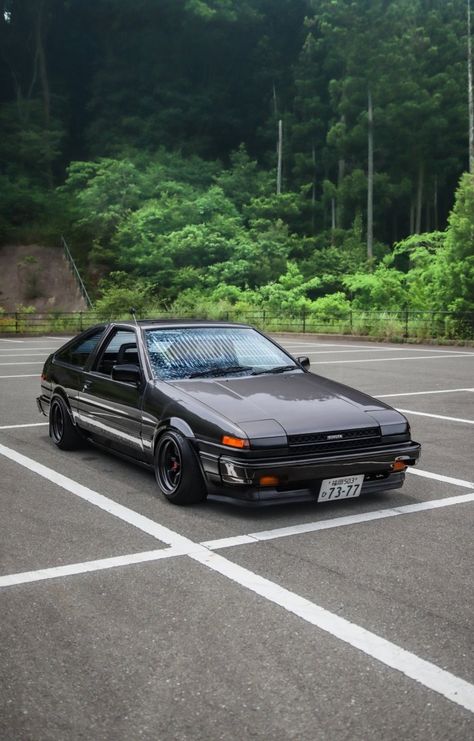 Smoking Doobies, Sucking Boobies on Tumblr Toyota Trueno, Trueno Ae86, Ae86 Trueno, Ae 86, Toyota Ae86, Scion Frs, Mini Truck, Auto Retro, Tokyo Drift