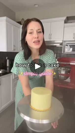 12K views · 111 reactions | 197_HOW TO ICE A CAKE!🤍 or at least how I ice mine!  #cakedecorating | Kristofer Hammes | Kristofer Hammes · Original audio How To Ice A Cake, How To Ice A Cake For Beginners, Cake For Beginners, Ice A Cake, Layered Cake, Cake Decorating, Birthday Cake, Audio, Cake