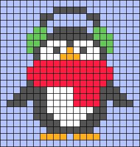 Winter Perler Beads, Mini Perler Bead Ideas, Xmas Pixel Art, Christmas Pixel Pattern, Pixel Christmas Art, Christmas Grid Pattern, Pixel Art Pattern Christmas, Christmas Perler Beads Patterns, Free Cross Stitch Patterns Christmas