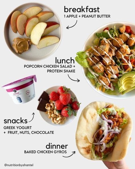 Healthy Daily Meals, Motivasi Diet, Healthy Food Inspiration, Resep Diet, Easy Healthy Meal Prep, Healthy Food Dishes, Healthy Food Motivation, Healthy Lifestyle Food, Balanced Meals