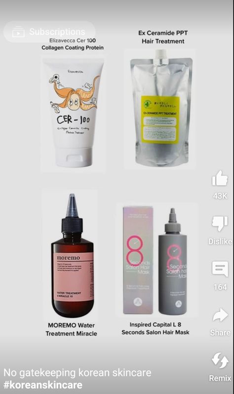 Korean Hair Care, Flicks Hair, Korean Skin Care Secrets, Hair Care Oils, Healthy Hair Routine, Long Hair Tips, Beauty Routine Tips, Korean Hair, Basic Skin Care Routine