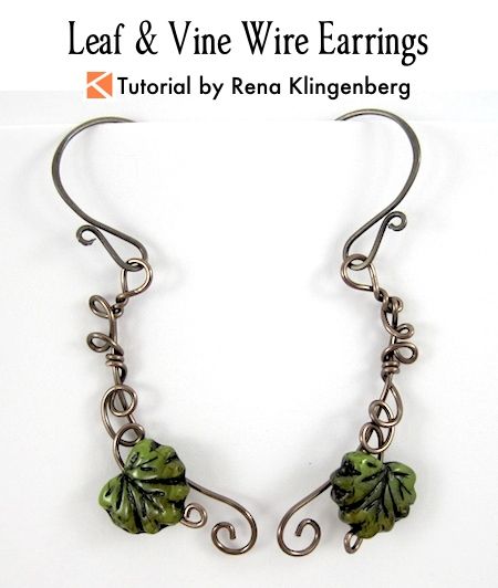 Wire Earrings Tutorial, Trendy Diy Jewelry, Rena Klingenberg, Wire Bracelet Tutorial, Wire Vine, Jewelry Tutorials Free, Wig Jig, Chanel Jewelry Necklace, Wrapped Stones